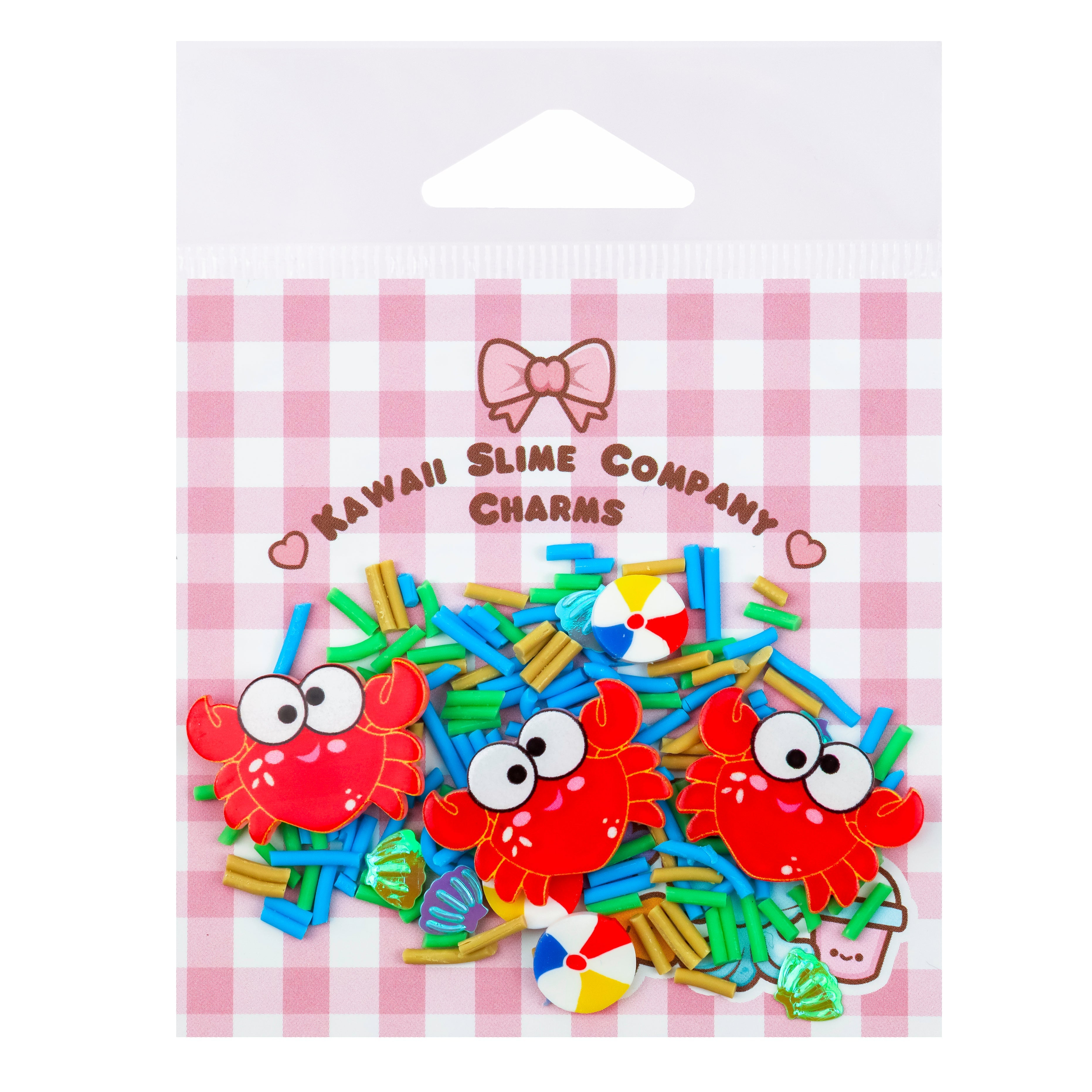 Clawsome Beach Day Slime Toppings Charm Bag